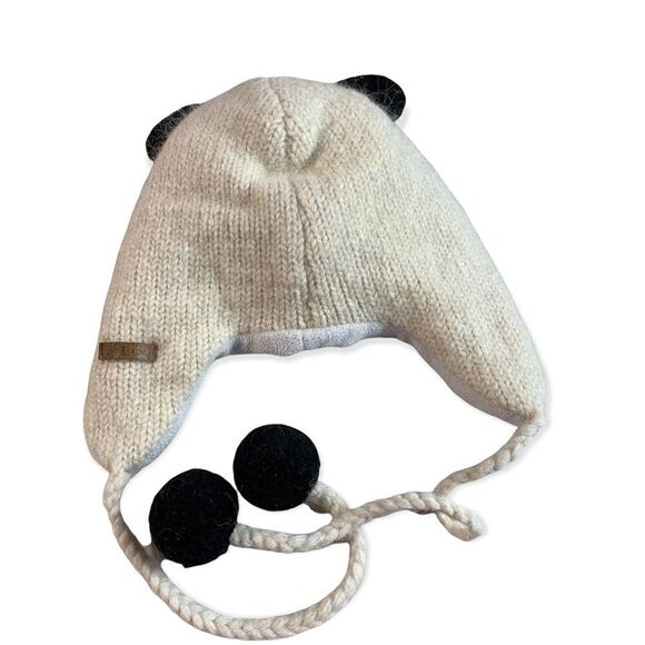 𝅺WOOL Little Kids Panda Hat - Picture 4 of 10